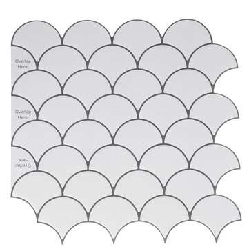 12x12" Tile Stickers Stick On Bathroom Kitchen Home Wall Decals Self-adhesive 3D
