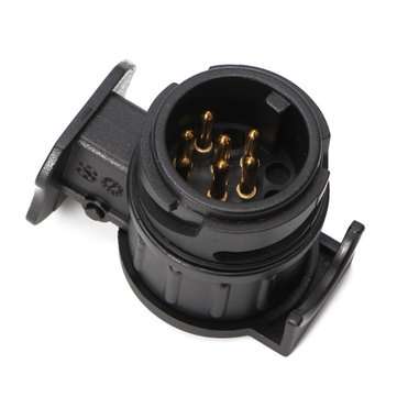 13 Pin to 7 Pin Plug Adapter 12V Car Trailer Truck Caravan Towbar Socket Connector Converter Europea