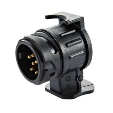 13 Pin to 7 Pin Plug Adapter 12V Car Trailer Truck Caravan Towbar Socket Connector Converter Europea