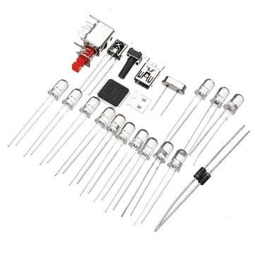 13 Segments Audio Light Column  Light Cube Set Remote Control DIY Electronic Music Spectrum Kit Supp