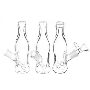 13.2cm Length Mini Glass Pipe With Glass Joint Pipes For Smoking