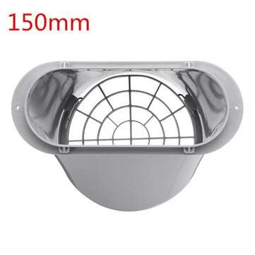 130/150/179mm Portable Exhaust Hose Tube Connector for Air Conditioner Window Adapter (SIZE: 150MM)