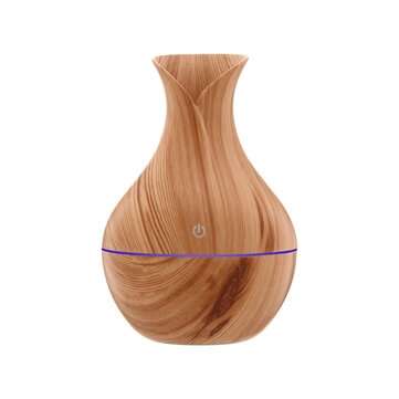 130ml Electric Ultrasonic Air Mist Humidifier Purifier Aroma Diffuser 7 Colors LED USB ... (TYPE: C)