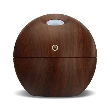 130ml USB Aromatherapy Essential Oil Diffuser Ultrasonic Cold Mist Humidifier Air ... (COLOR.: DEEP)