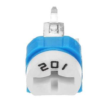130Pcs Trimming Potentiometer Adjustment 100ohm-1Mohm RM065 Variable Resistors Assortment Kit