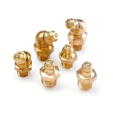 130pcs Assorted Box Grease Nipples Fitting Tools Kit Metric and Imperial BSP UNF M6 M8 M10 45/90/180