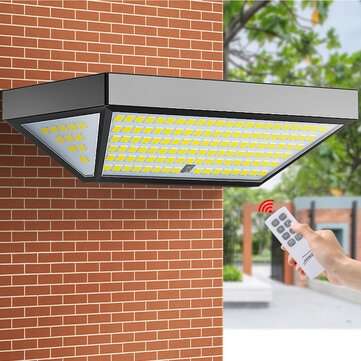 138LED Solar Wall Light PIR Motion Sensor Power Waterproof IP65 Security Garden Lamp