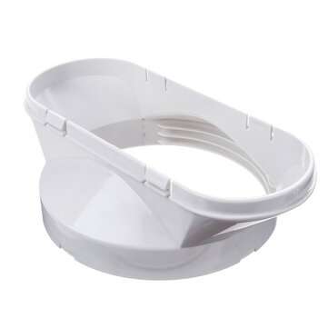 13cm Window Adaptor Tube Connector Portable Air Conditioner Spare Parts Flat Interface Adaptor For A