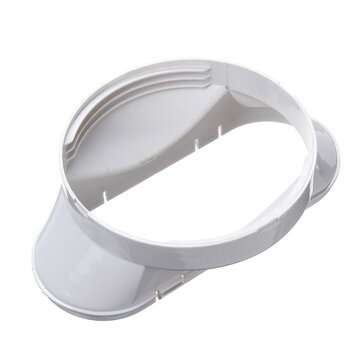 13cm Window Adaptor Tube Connector Portable Air Conditioner Spare Parts Flat Interface Adaptor For A