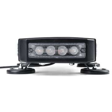 13Inch 24LED Car Roof Top Emergency Warning Strobe Light Bar 7 Flashing Pattern Beacon Lamp Waterpro