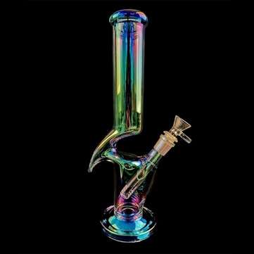 13inch Water Pipe Luminous Handmade Glass Joint 14.5mm Bubbler