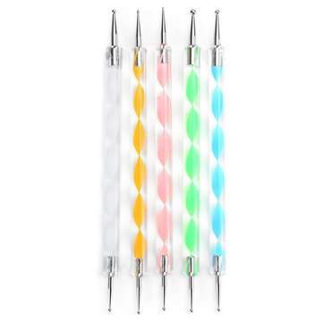 13Pcs Mandala Dotting Tools Set Rock Painting Kit Nail Art Pen Paint Stencil