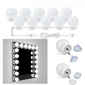 14 Bulbs Dimmable Makes Up Mirror LED Lights Kit Vanity Dressing Lamps Hollywood