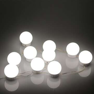 14 Bulbs Dimmable Makes Up Mirror LED Lights Kit Vanity Dressing Lamps Hollywood