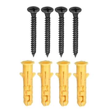 13x12cm Urban Industrial Style Iron Water Pipe Effect Wooden Wall Shelf Coat Hooks Rack