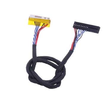 14 Sets Commonly LCD LVDS Screen Cable For 10-65 Inch Screen Monitor Repair Driver Board Universal C