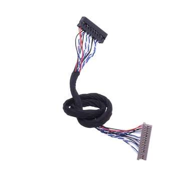 14 Sets Commonly LCD LVDS Screen Cable For 10-65 Inch Screen Monitor Repair Driver Board Universal C