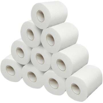 14 Rolls 4-Ply Soft Professional Series Premium Toilet Paper Home Kitchen Toilet Tissue Soft Strong