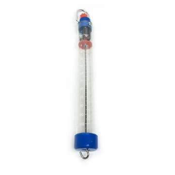 14003 3N Round Tube Cylinder Spring Dynamometer Spring Balance 3N Special Specifications Teaching Eq