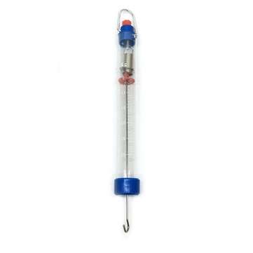 14003 3N Round Tube Cylinder Spring Dynamometer Spring Balance 3N Special Specifications Teaching Eq