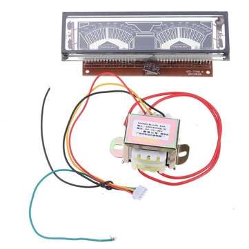 140*40mm VFD Module Display Screen Panel Graphical Lattice HIFI Power Amplifier  Fluorescent Display