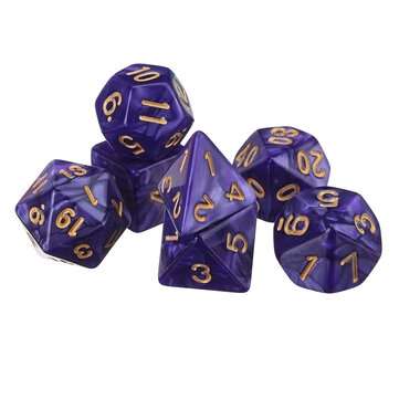 140PCS 20 Color Polyhedral Dices Set For Dungeons & Dragons Dice Desktop RPG Game