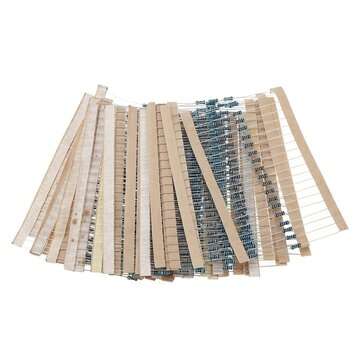 1440Pcs 100R-910R Five-color Ring Resistance Metal Film Resistance Package 1% Precision