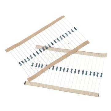 1440Pcs 100R-910R Five-color Ring Resistance Metal Film Resistance Package 1% Precision