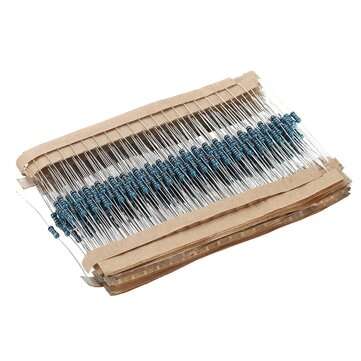 1440Pcs 100R-910R Five-color Ring Resistance Metal Film Resistance Package 1% Precision