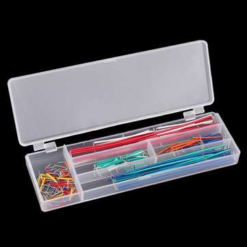 140pcs U Shape Shield Solderless Breadboard Jumper Cable Wires Kit