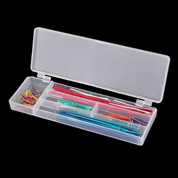 140pcs U Shape Shield Solderless Breadboard Jumper Cable Wires Kit