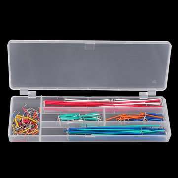 140pcs U Shape Shield Solderless Breadboard Jumper Cable Wires Kit