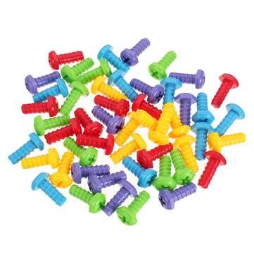 144pcs Power Tool Drill Kids Power Screw Driver Drill Toy Construction Tool Electric Drill Toy DIY E