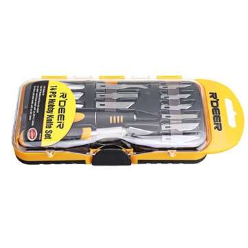 14pcs Gravers Wood Carving Cutter Sculptural Chisel Craft Tools Cutter Hand Tools
