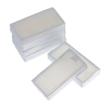 14pcs Replacements for ILIFE V3 V3S V5 V5S Pro Vacuum Cleaner Parts Accessories Side Brushes*6 HEPA