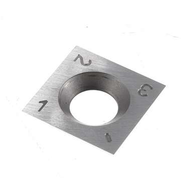 14x14x2mm 30 Wood Carbide Insert Mini Hand Scraper for Glue Burr Removing Woodworking Tool
