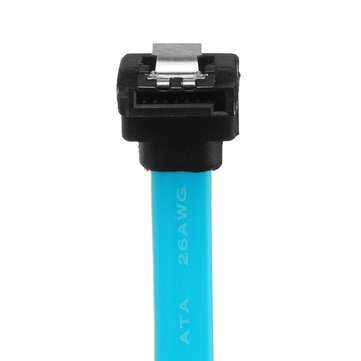 15 x 18 Inch SATA 3.0 Cable SATA3 III 6GB/s Right Angle 90 Degree HDD Hard Drive Converter Cable