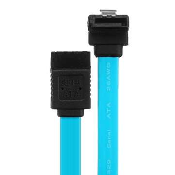 15 x 18 Inch SATA 3.0 Cable SATA3 III 6GB/s Right Angle 90 Degree HDD Hard Drive Converter Cable