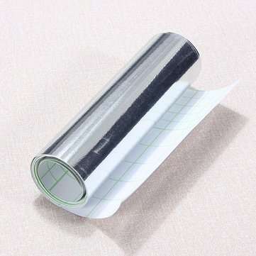 15 x 152cm Auto Sticker Silver Chrome Wrapping Vinyl 5.9"x60"