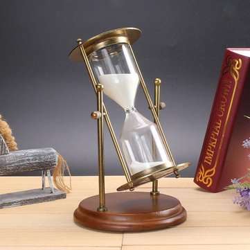 15 Minutes Rolating Hourglass Sandglass Sand Clock Timer Table Home Decoration Desktop Ornament