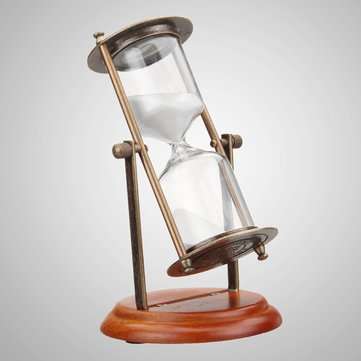 15 Minutes Rolating Hourglass Sandglass Sand Clock Timer Table Home Decoration Desktop Ornament