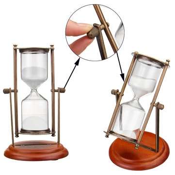 15 Minutes Rolating Hourglass Sandglass Sand Clock Timer Table Home Decoration Desktop Ornament