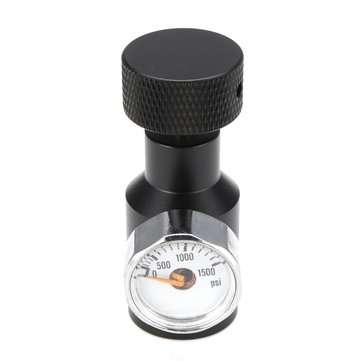 1500 PSI CO2 Fill Adaptor Regulator On/Off Gauge Valve For Paintball 1/8NPT G1/2