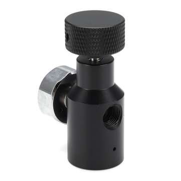1500 PSI CO2 Fill Adaptor Regulator On/Off Gauge Valve For Paintball 1/8NPT G1/2