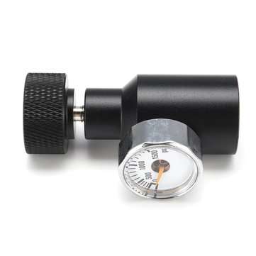 1500 PSI CO2 Fill Adaptor Regulator On/Off Gauge Valve For Paintball 1/8NPT G1/2