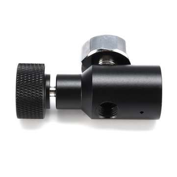 1500 PSI CO2 Fill Adaptor Regulator On/Off Gauge Valve For Paintball 1/8NPT G1/2