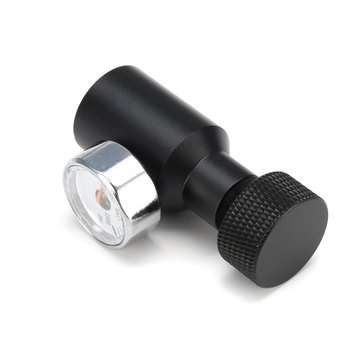 1500 PSI CO2 Fill Adaptor Regulator On/Off Gauge Valve For Paintball 1/8NPT G1/2