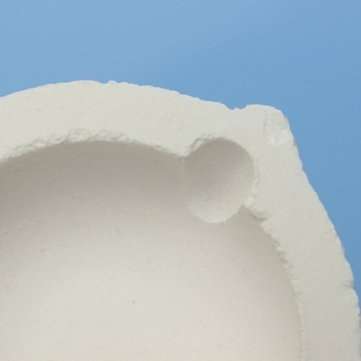 150g Capacity Quartz Silica Melting Crucible Pot For Gold Silver Platinum Refine