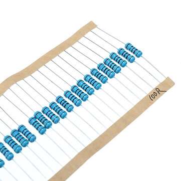 150pcs 1W Metal Film Resistor 1% 100 ohm Resistance