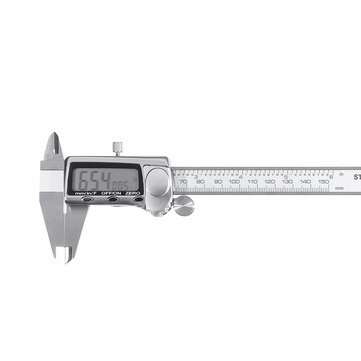 150mm Stainless Steel Digital Caliper Fraction /mm/ Inch High Precision Large LCD Digital Display Ve